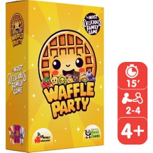 Playever Waffle Party, Okul Öncesi Dikkat, Görsel Algı ve Refleks Geliştiren Kart Oyunu (4-7 Yaş)