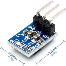 Roboyol Store AMS1117 3.3V Dıp Modül 3V3 800MA Voltaj Düşürücü 3 Pin Header Çı