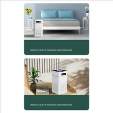 Taşınabilir Hava Temizleme Cihazı Ionizer Negatif Duman Koku Giderme Hepa Filtre Araba Hava Spreyi Ev Yatak Odası Için (Yurt Dışından)