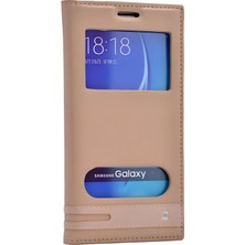 Cepustik Telefon Aksesuarları Galaxy S8 Plus Kılıf Pencereli Elite Kapaklı Kılıf