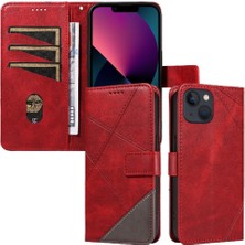 BDT Boutique IPhone 13 Için Flip Case ve Kart Yuvası Deri Telefon Koruma Kılıfı ile (Yurt Dışından)