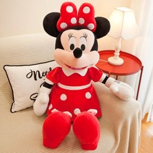 35CM Disney Mickey Mouse Peluş Oyuncak Kawaii Animasyon Mickey Minnie Peluş Oyuncak (Yurt Dışından)