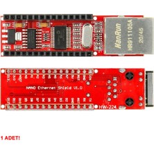 Roboyol Store Arduino Nano 3.0 ENC28J60 Ethernet Shield Board Microchip Lan Spı Iot Internet Haberleşme