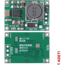 Roboyol Store TP5100 3.7V Lityum Batarya Şarj Modülü 18650 1s 2 S4.2V 2A 8.4V Uyumlu
