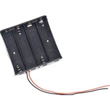 Roboyol Store 18650 4lü Pil Kutusu Seri 4 Adet 14.8V Seri Lityum Lion Batarya Yuvası Mobil Güç Kaynağı Powerbank