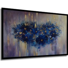 Dekoratif Yatay Modern Sanat Duvar Tablo Ahşap Dikdörtgen Tablo
