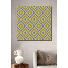 Dekoratif Dikey Modern Motif Duvar Tablo Ahşap Dikdörtgen Tablo