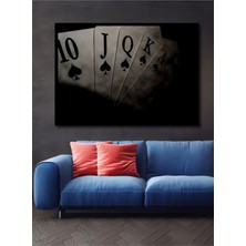 Dekoratif Yatay Flush Royale Duvar Tablo Ahşap Dikdörtgen Tablo