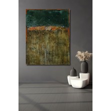 Teona Ahşap Dekoratif Dikey Sanat Duvar Tablo Ahşap Dikdörtgen Tablo