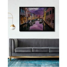 Teona Ahşap Ahşap Tablo Modern 3 Boyutlu Italya Sanat Tablosu,manzara 3 Boyutlu Yatay Duvar Dekorasyon Tablosu