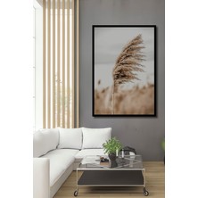 Dekoratif Poster Çerçevesiz Premium Ahşap Tablo Çerçeve Görünümlü Dikey Duvar Dekorasyon Tablosu