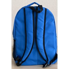 Nemo Bags Mavi Sırt Çantası Büyük Boy Okul Çantası Seyahat Çantası Su Itici Spor Çantası 45X30X15CM 24LT