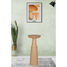 Evnalia 70 cm Mantar Tekli Yan Sehpa