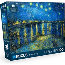 1000 Parça Puzzle - Starry Night Over The Rhone