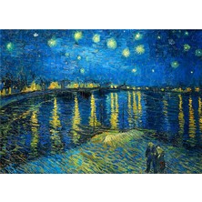 1000 Parça Puzzle - Starry Night Over The Rhone