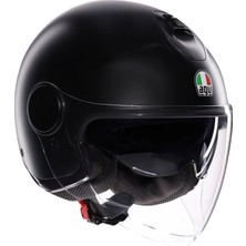 Agv Eteres Mono Matt Black Açık Kask