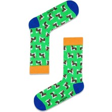 Carnaval Socks Sibirya Köpeği Desenli Renkli Çorap