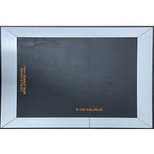 Teona Ahşap Dekoratif Modern Motif Duvar Tablo Ahşap Yuvarlak Tablo