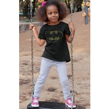 Fuddy Moda Batman Sırt Baskılı Unisex Çocuk Tişört, Dc Evreni Batman Baskılı Bebek T-Shirt