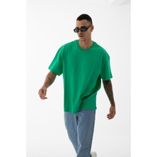 Devo Store Erkek  Basic Oversize Fit&kesim %100 Pamuk T-Shirt