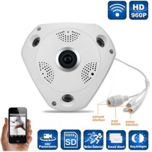 Angel Eye 360 Görüşlü Hd Mini Ufo Kamera Tavan Tipi Kablosuz Ip Kamera KS-607 Angeleye