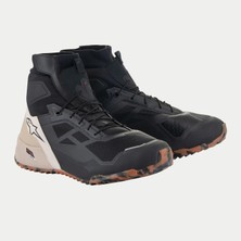 Alpinestars Cr-1 Korumalı Motosiklet Botu Siyah / Gri / Kahverengi