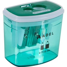 Adel Kalemtraş Yeşil Renkli 685 Auto Lock Kırtasiye Ürünü Kolay Taşıma İçin