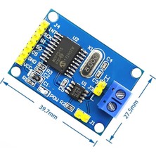 Roboyol Store MCP2515 Can Ağ Haberleşme Modülü Can Network Transceiver Klemens Soketler Araba Otomasyon