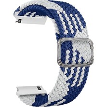 Forzacase Amazfit Gtr 3 - Gtr 3 Pro ile Uyumlu Esnek Hasır Örgü Tokalı Kordon Kayış - FC739