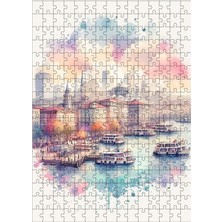 Ekart Ahşap Mdf Puzzle Yapboz Istanbul Temalı 255 Parça 35*50 cm