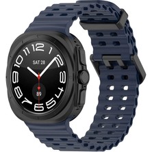 RedClick Galaxy Watch Ultra 47MM Redclick KRD-118 Tırtıklı Tasarım Silikon Kordon