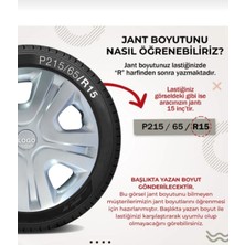 Kef Chevrolet Rezzouyumlu 15 Inç 4 Adet Jant Kapağı 6915