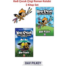 Kedi Çocuk: Çizgi Roman Kulübü - Kedi Çocuk: Çizgi Roman Kulübü Perspektif - 2 Kitap - Dav Pilkey