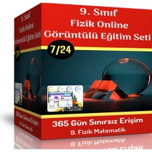 Enine Boyuna Eğitim 9. Sınıf Fizik Online Görüntülü Eğitim Seti