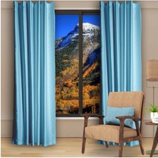 Dhm Perde Aqua Blackout Karartma Perde Güneşlik Pilesiz Extraforlu Düz Dikim