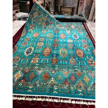 RD Ramazan Dağ El Halı Sanatı El Dokuma Afgan Hurcin Halısıdır Birinci Sınıf Kalitesidir 210X155