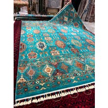 RD Ramazan Dağ El Halı Sanatı El Dokuma Afgan Hurcin Halısıdır Birinci Sınıf Kalitesidir 210X155