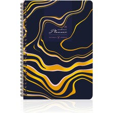 Victoria's Journals 2024 2025 Akademik Ajanda Spiralli A5 100 gr