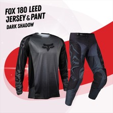 Leatt Fox Leed Siyah Jersey Pantolon Takım