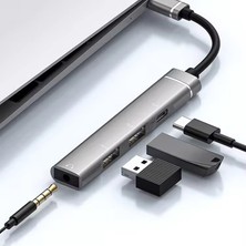 Foxyn OTG-19B Type C 3.5mm Kulaklık Ses USB C  USB iPhone / Dizüstü Pc Tak Çalıştır Çevirici Dönüştürücü