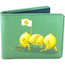 Perabags Limon Baskılı Erkek Cüzdanı