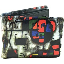 Perabags Joan Miro Baskılı Erkek Cüzdanı