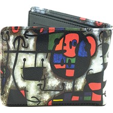 Perabags Joan Miro Baskılı Erkek Cüzdanı