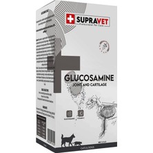 Supravet Supra Vet Glucosamine Kedi ve Köpek Sağlığı Glukozamin Tablet + Vitamin C 75 Tablet