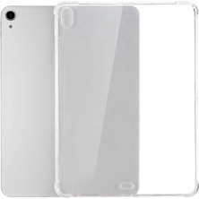 Casesuar Apple iPad Air 11 2024 Kılıf Zore Tablet Nitro Anti Shock Silikon Kapak-Şeffaf