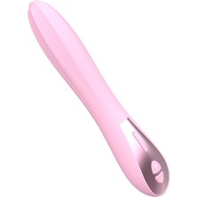 Shop You 1 12 Frekanslı Pembe Özel Kabartmalı Ortası Bükülebilen 22 cm Vibratör