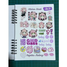 Anya Forger Defter Bonus Stickerlı 50 Sayfa