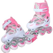 Nidage Roller Master 39-42 Numara Ayarlanabilir Pembe Paten