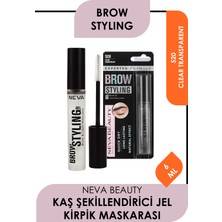 NEVA BEAUTY Kaş Şekillendirici Jel Kaş ve Kirpik Maskarası 6 ml