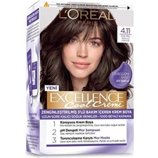 L'Oréal Paris Loreal Paris Excellence Cool Creme 4.11 Küllü Kahve